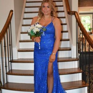 Dazzling Royal Blue Prom Dress